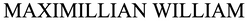 Maximillian William Books