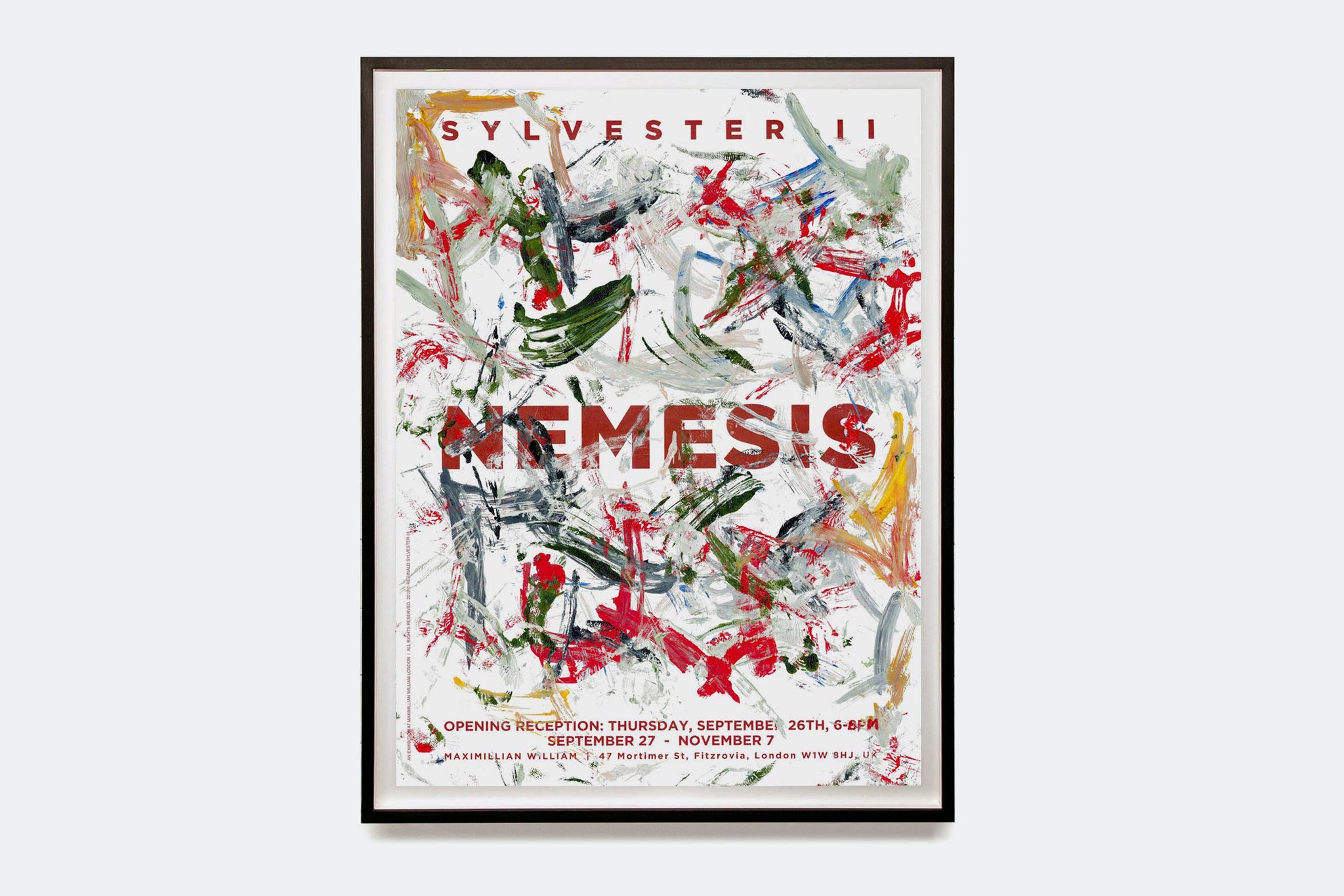 Load image into Gallery viewer, Nemesis Exhibition Poster
